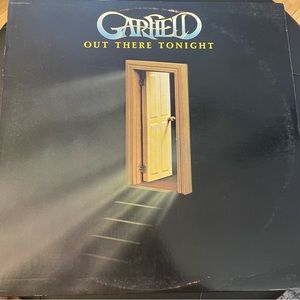 Garfield - Out There Tonight LP - Early Pressing Orange Label - Canada Import